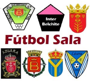 Jornada 3 de la Liga de Fútbol Sala de la Comarca @ Pabellón de Lécera