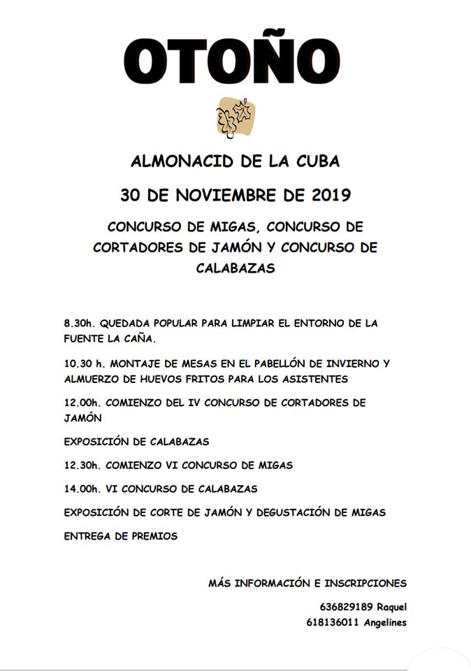 Otoño en Almonacid de la Cuba
