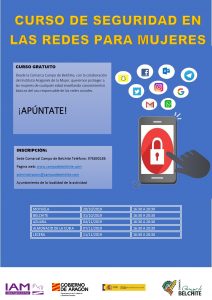 Curso de seguridad en las redes para mujeres @ En diferentes pueblos