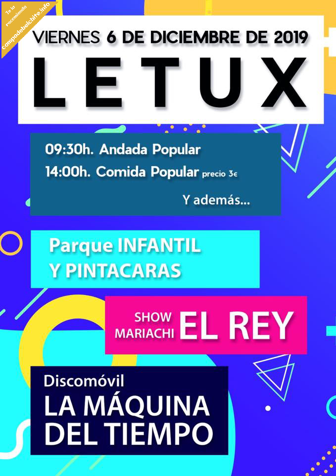 La Constitución en Letux
