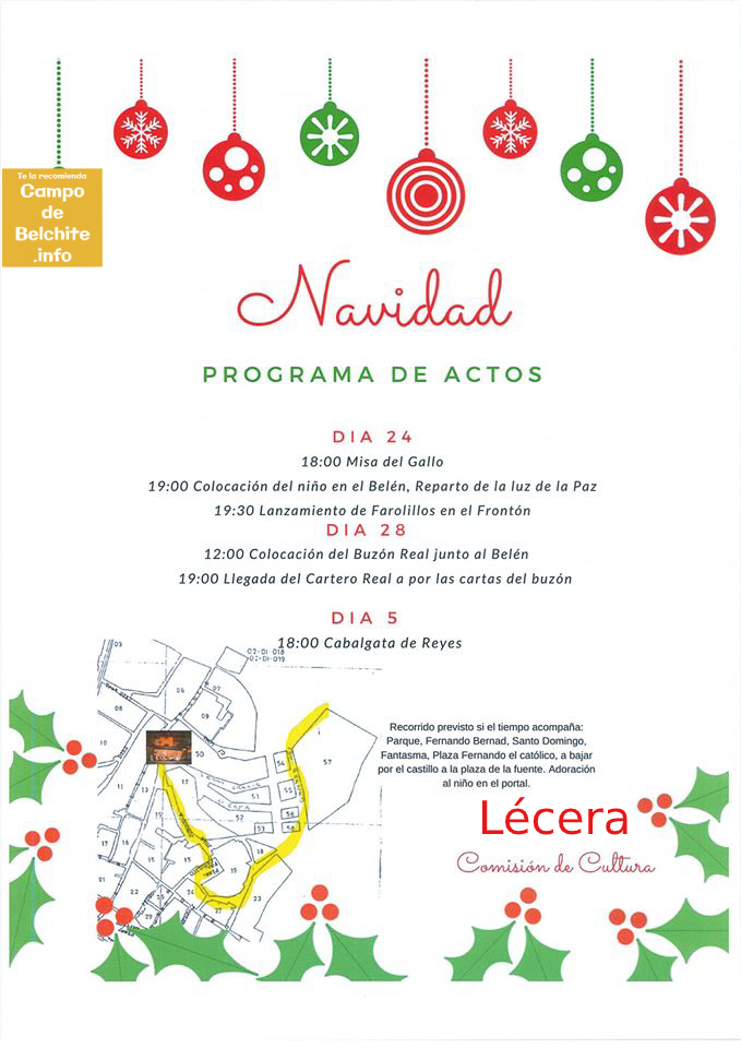 Navidad 2019 en Lécera
