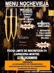 Nochevieja en Fuendetodos 2019 @ Fuendetodos