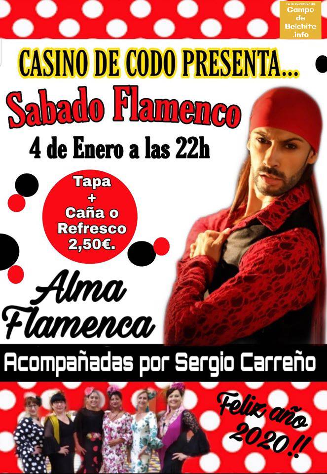 Sábado Flamenco en el Casino de Codo