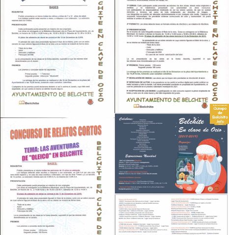 Tres concurso en Belchite