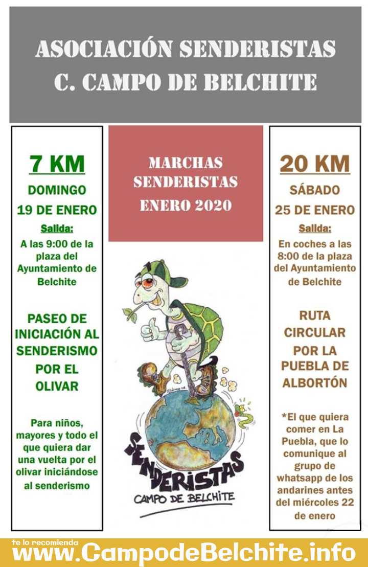 Paseo de iniciación al senderismo