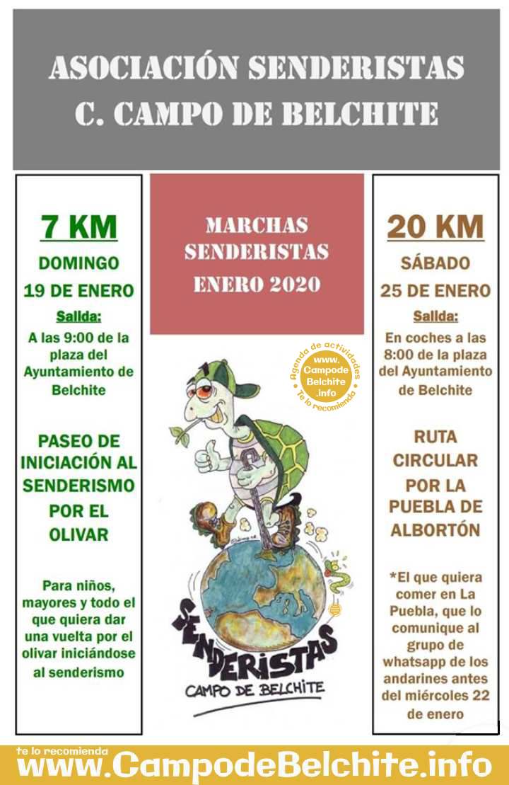 Ruta circular por la Puebla de Albortón