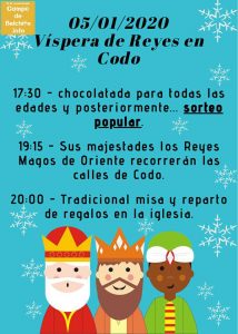 Víspera de Reyes Magos en Codo @ Codo