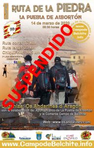 1ª Ruta de la Piedra @ La Puebla de Albortón