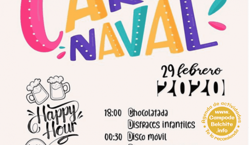 Carnaval Almonacid de la Cuba 2020