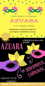 Carnaval Azuara 2020 @ Azuara