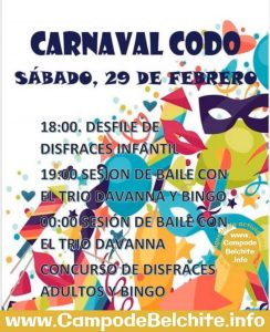 Carnaval Codo 2020 @ Codo