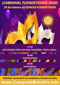Carnaval Fuendetodos 2020 @ Fuendetodos