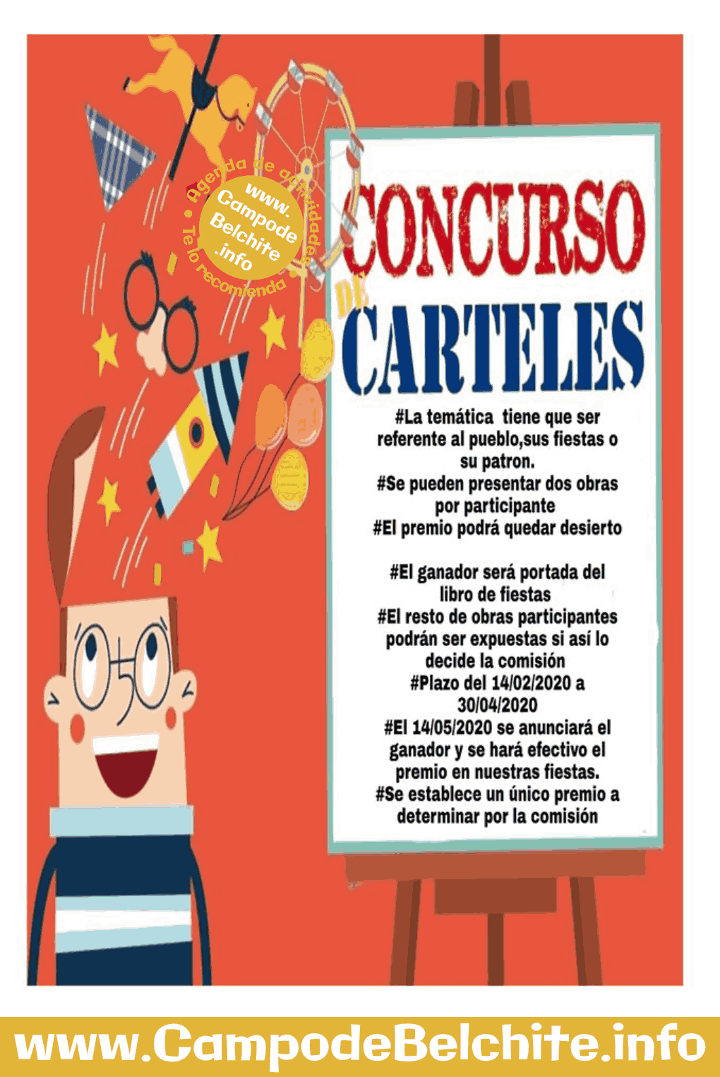Concurso cartel fiestas de Letux