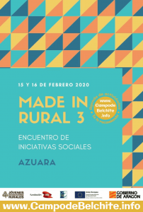 Encuentro de Iniciativas Sociales, Made in Rural 3 @ Azuara