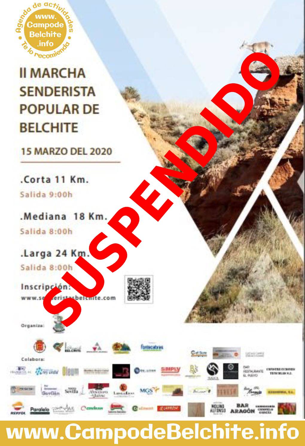 II Marcha Senderista Popular de Belchite
