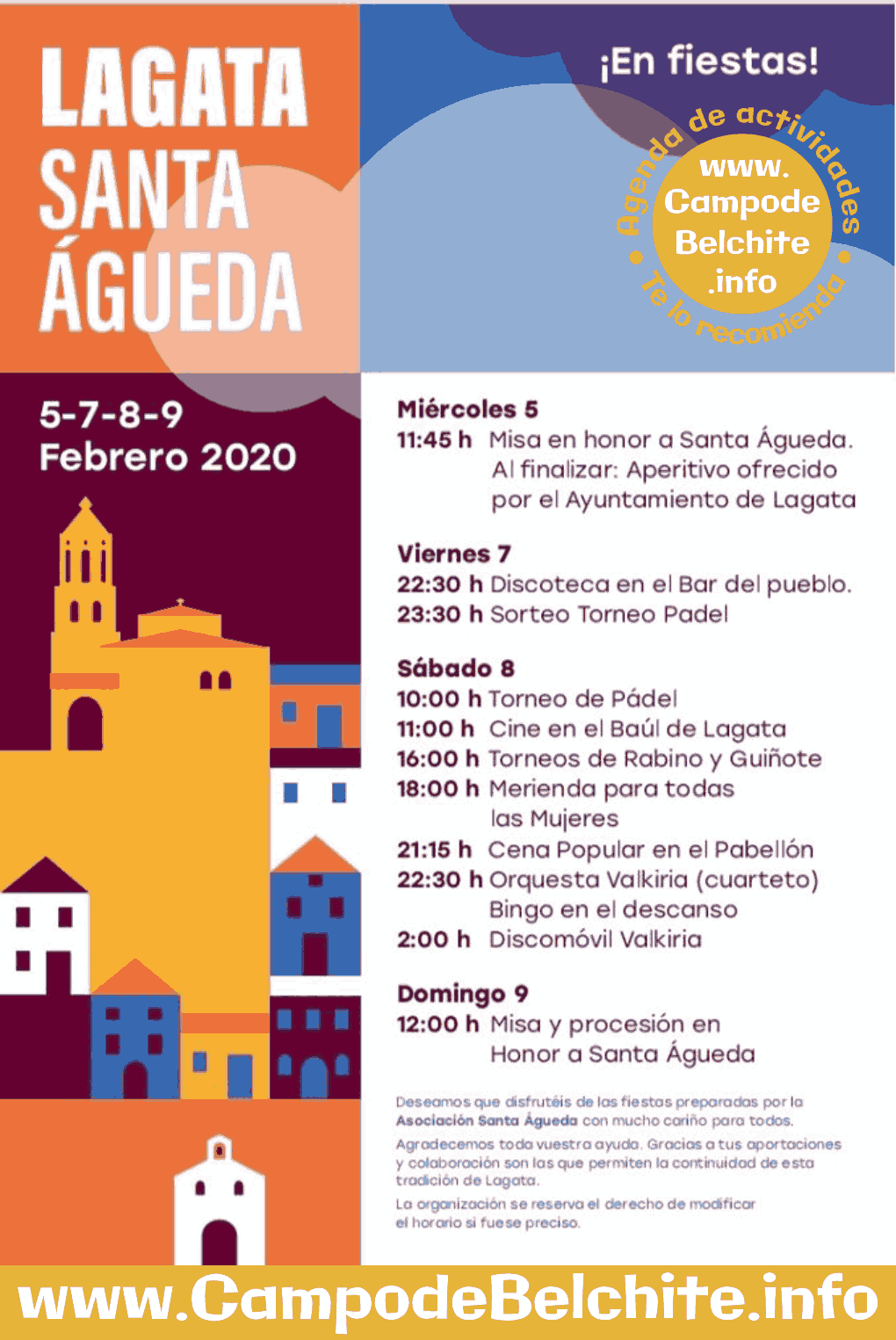 Santa Águeda en Lagata