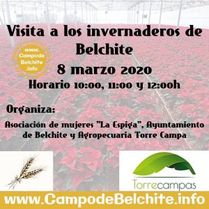 Visita a los invernaderos de Belchite @ Belchite