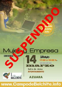Conferencia Taller Mujer y Empresa @ Azuara