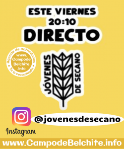 Directo de Jóvenes de secano @ Instagram