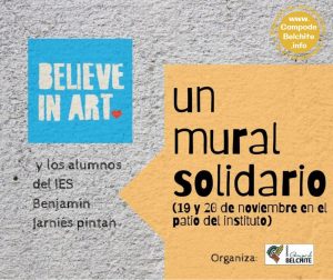 Un mural solidario @ Belchite
