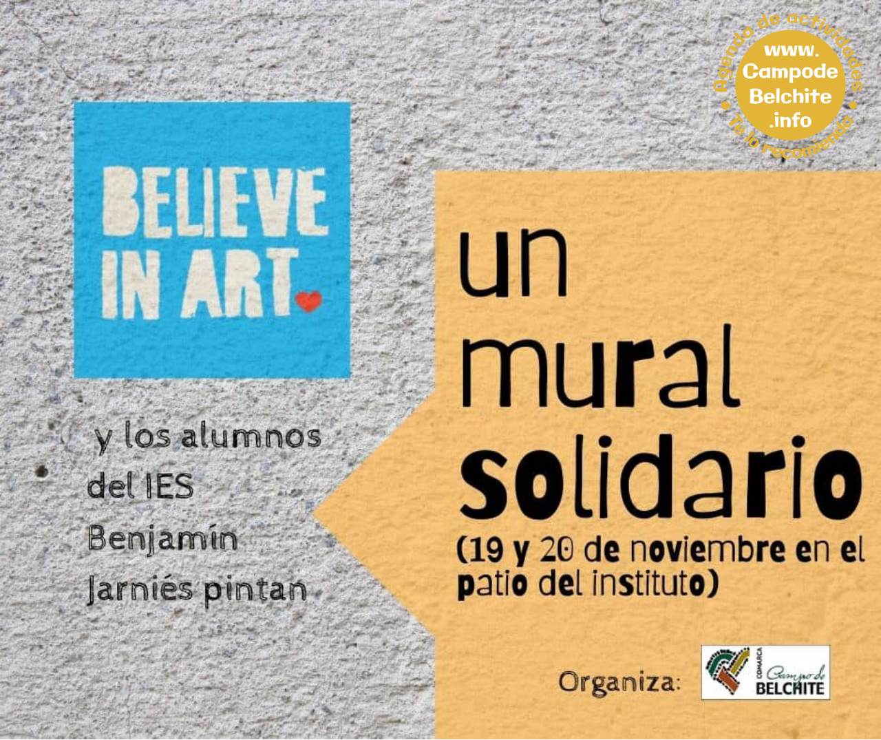 Un mural solidario