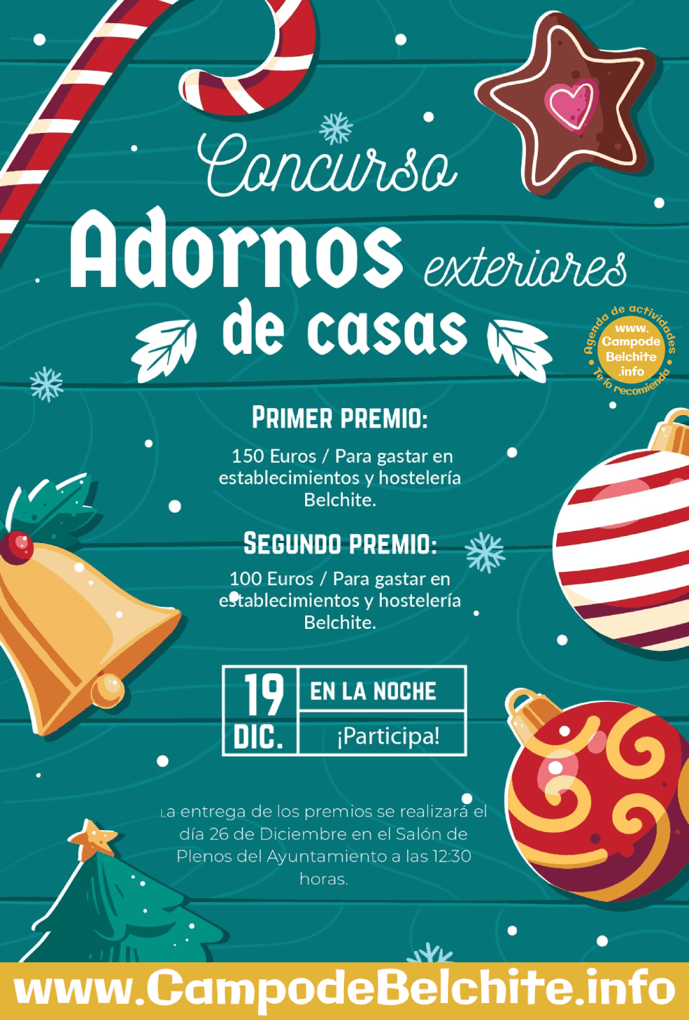 Concurso de Adornos exteriores de casas