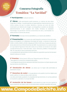 Concurso de fotografía con temática La Navidad @ Belchite