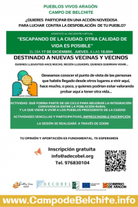 Encuentro virtual Escapando de la ciudad: Otra calidad de vida es posible @ Zoom