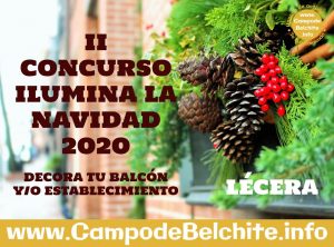 II Concurso Ilumina la navidad 2020 @ Lécera
