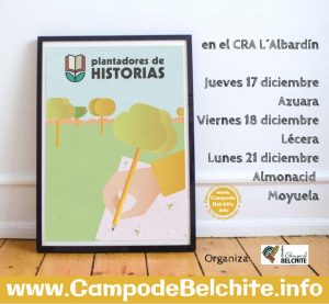 Plantadores de Historias talleres de animación a la lectoescritura @ Azuara