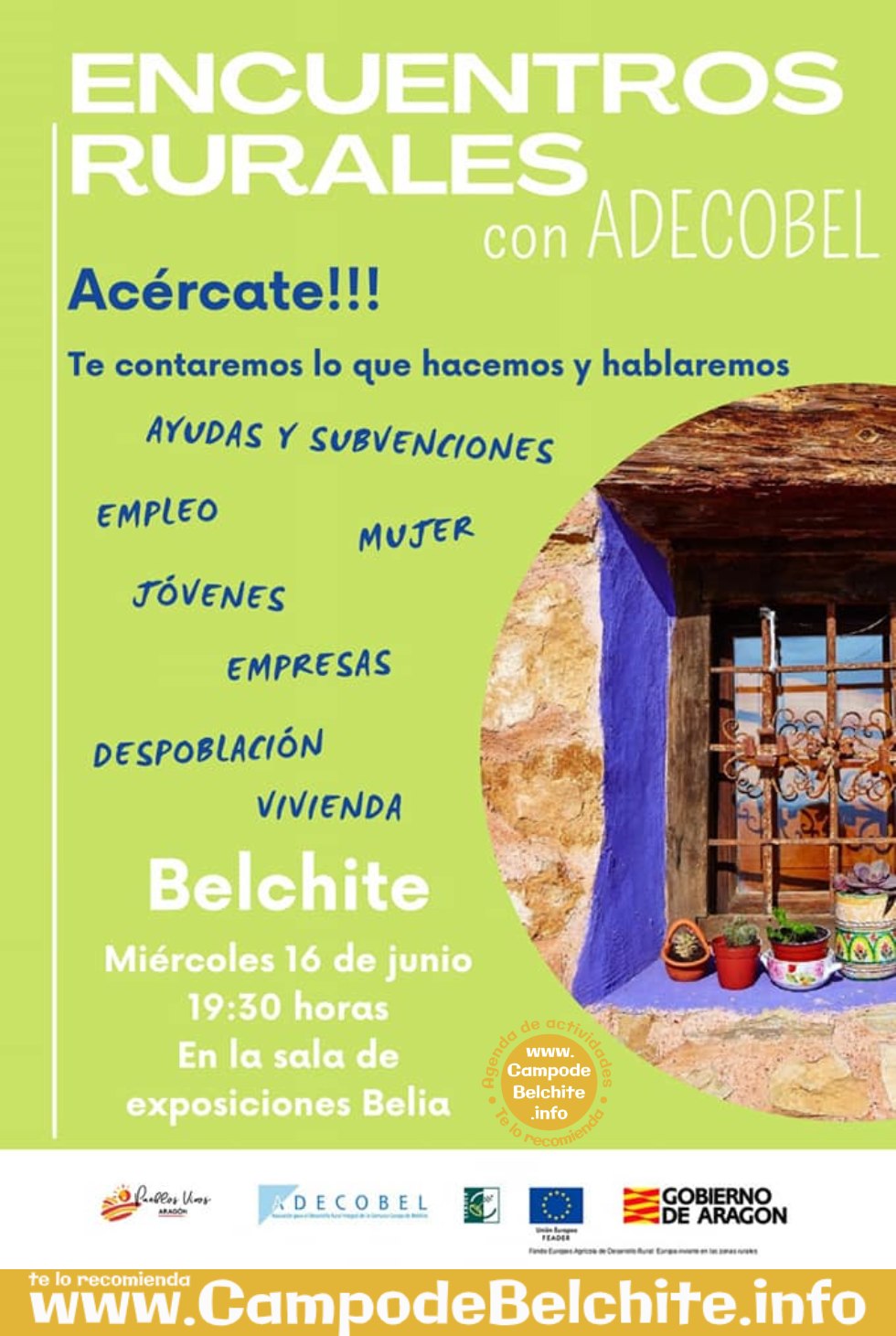 Encuentros rurales en Belchite