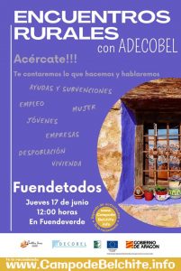 Encuentros rurales en Fuendetodos @ Fuendetodos