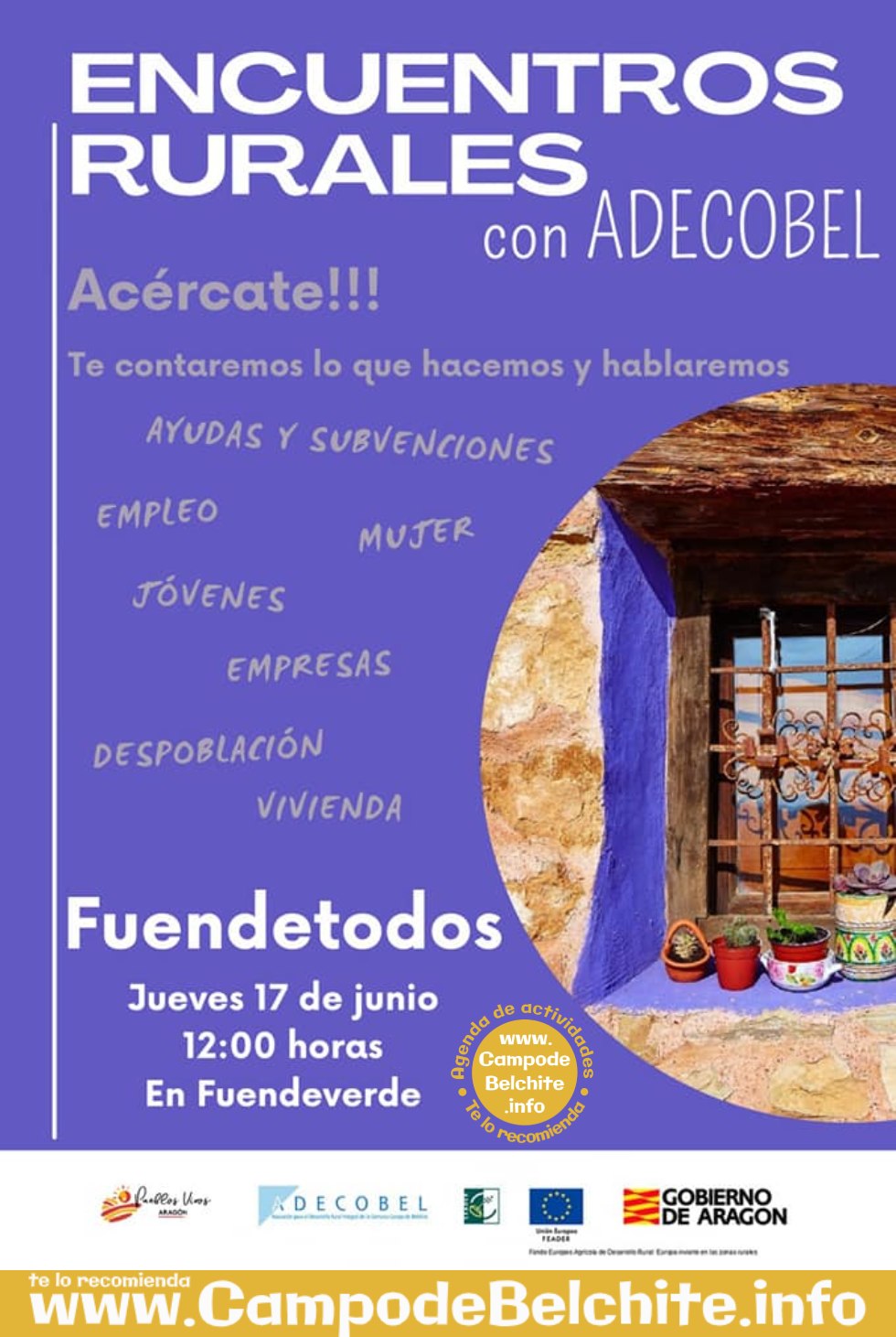 Encuentros rurales en Fuendetodos