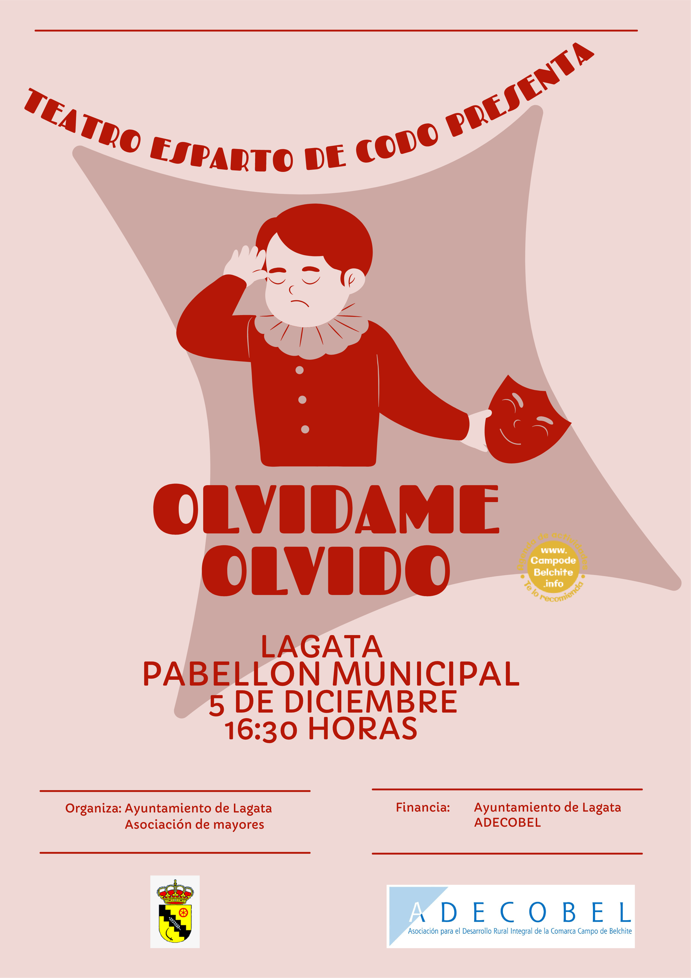 Olvida Olvido, teatro Esparto de Codo