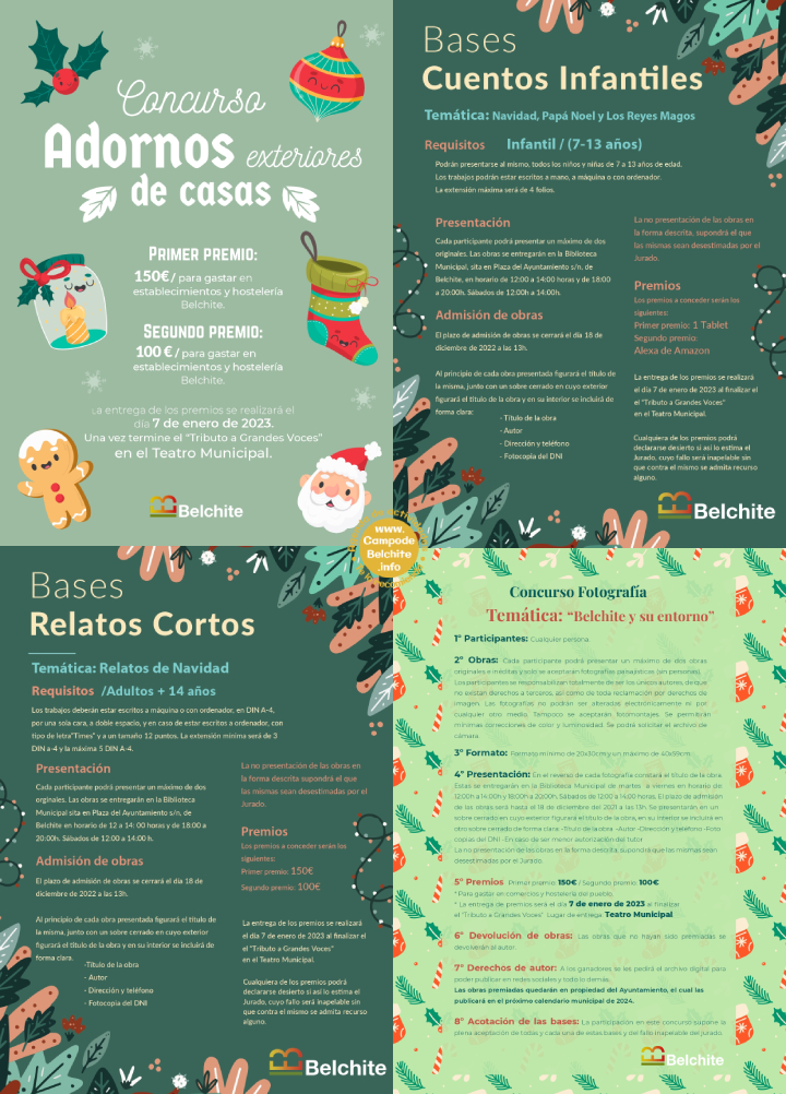 Concursos navideños de Belchite