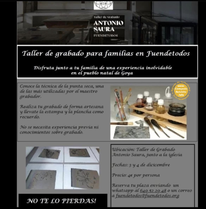 Talleres de grabado Antonio Saura