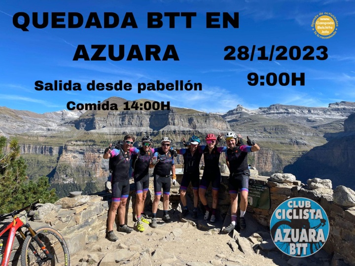 Quedada BTT en Azuara