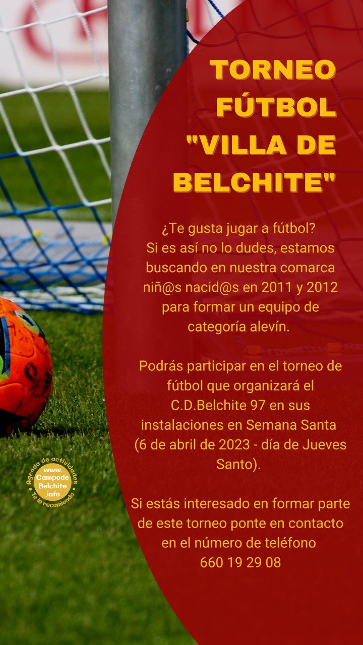 Torneo de fútbol Villa de Belchite