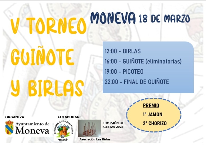 V Torneo guiñote y birlas